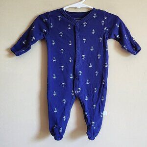 Rosie Pope Baby Anchors One Piece Outfit Size 0-3 Months